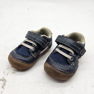 Stride Rite Navy Blue Dawson Boys size 3C